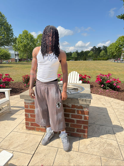 Cool Grey sweatshorts
