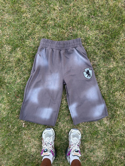Cool Grey sweatshorts